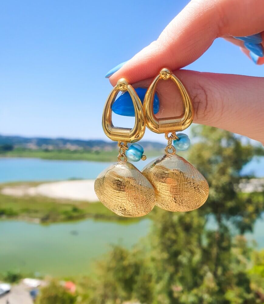 Corfu earrings 🐚