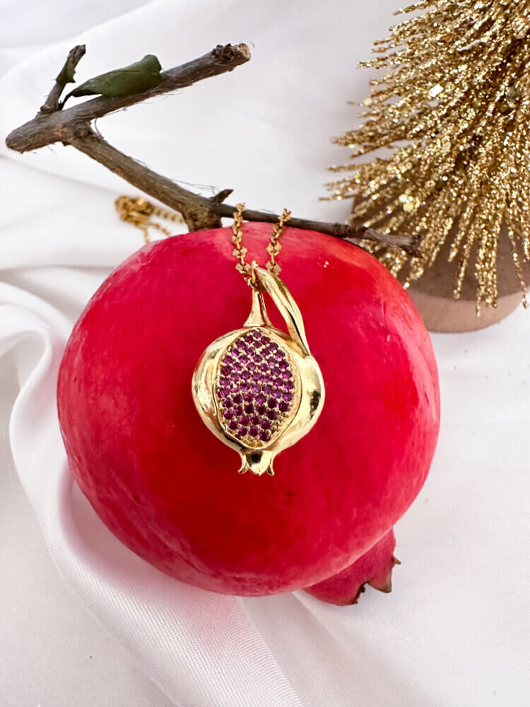 Zircon pomegranate (1)🩷