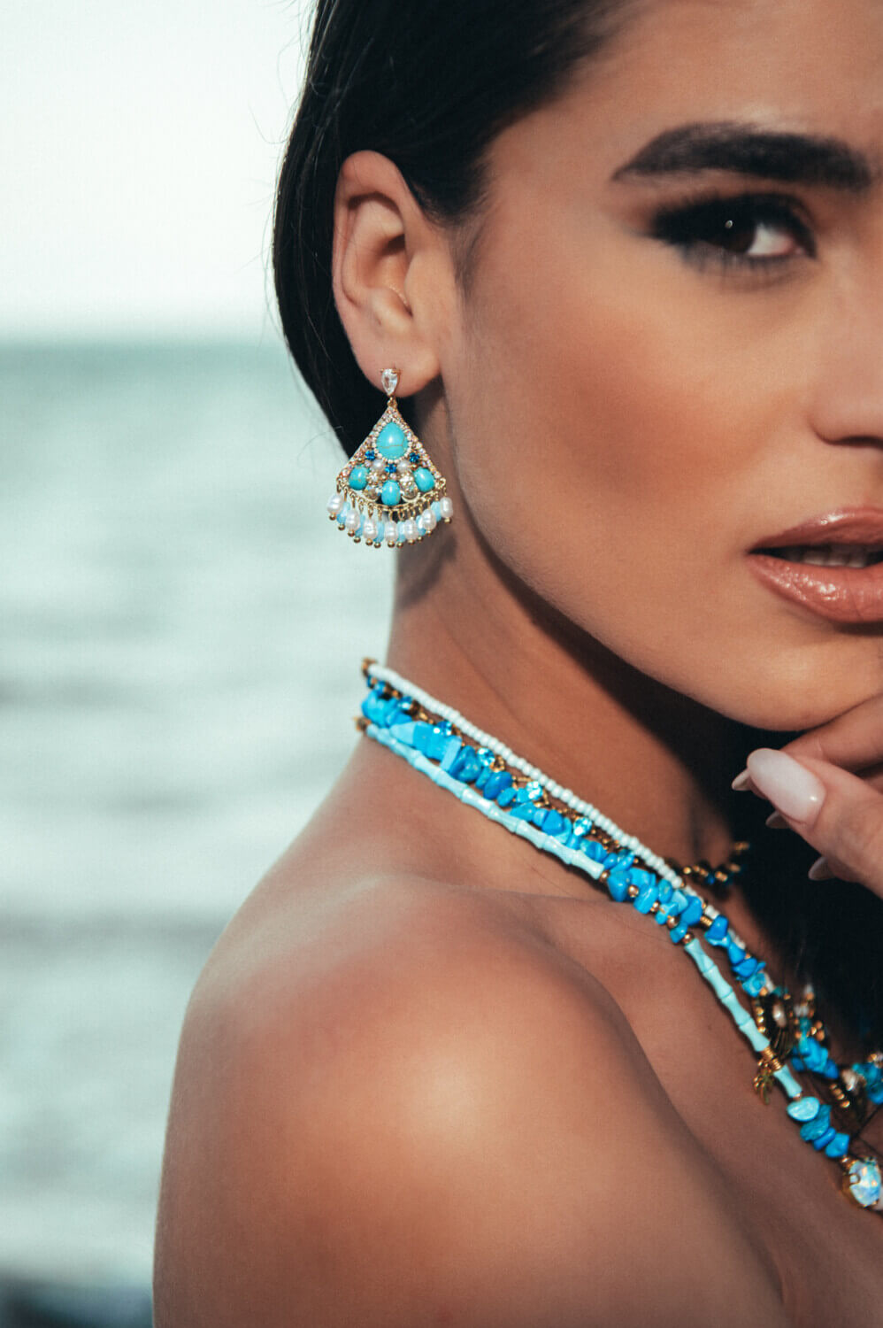 Praiano earrings 🩵