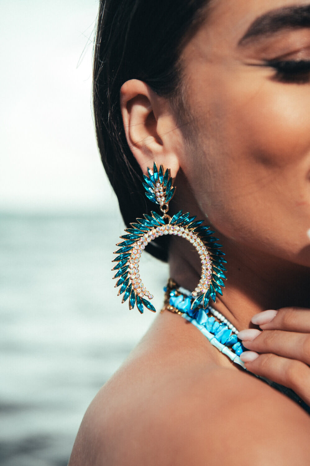 Atrani earrings 💚