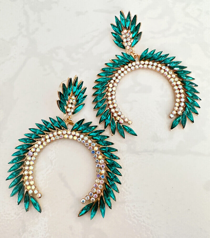 Atrani earrings 💚