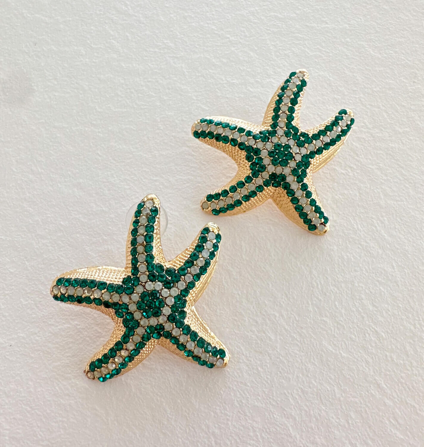 Aqua zircon starfish ✨