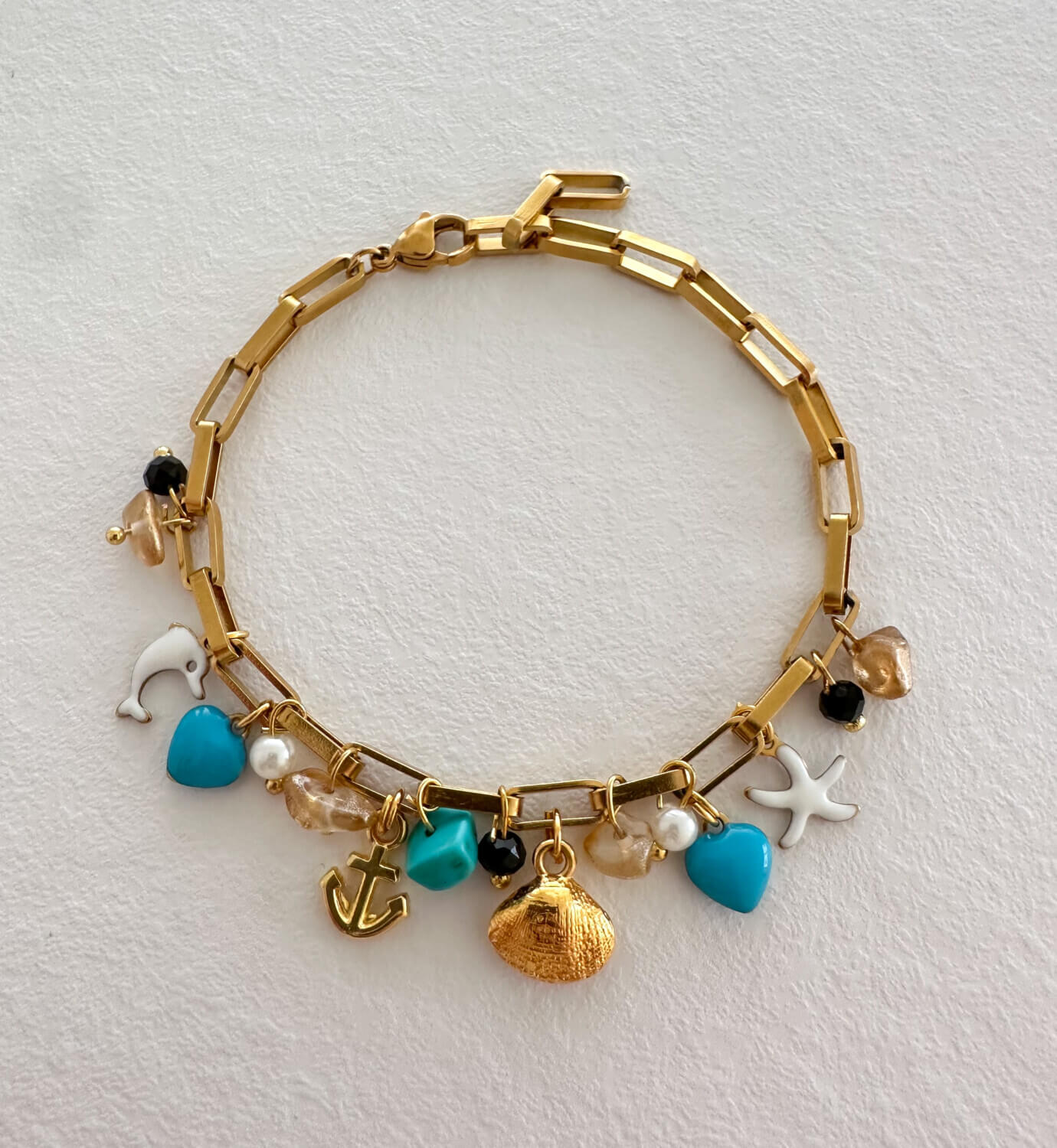 Amorgos bracelet turquoise ✨