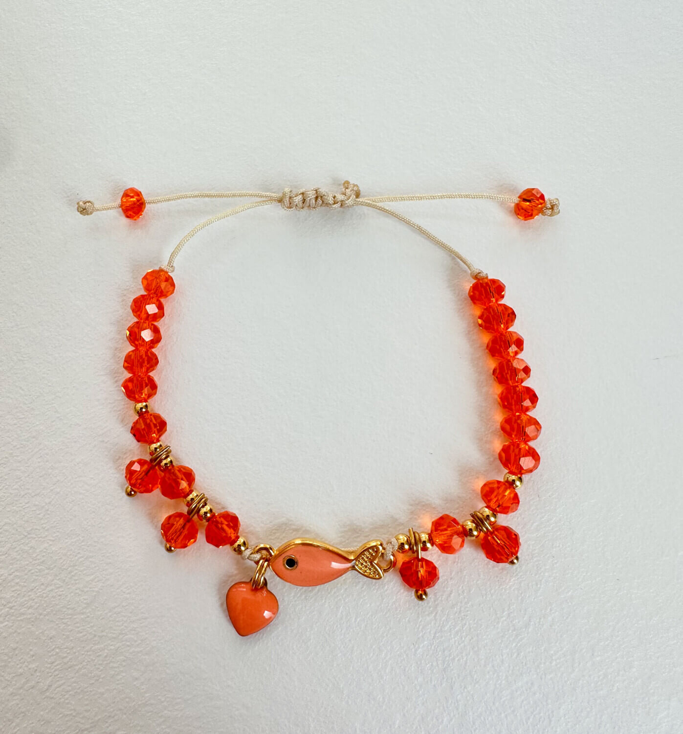 Orange fish bracelet 🐠