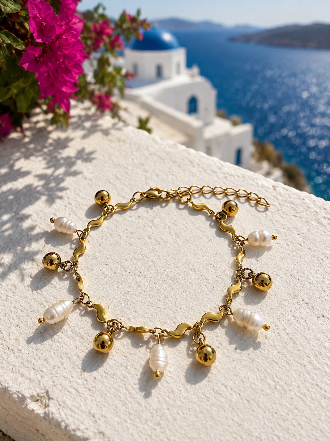 Astypalaia white bracelet 🤍