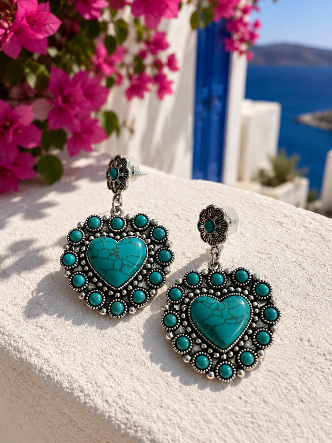 Skiathos earrings 🩵