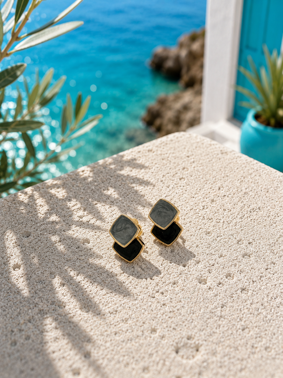Shades of blue earrings 🩵💙