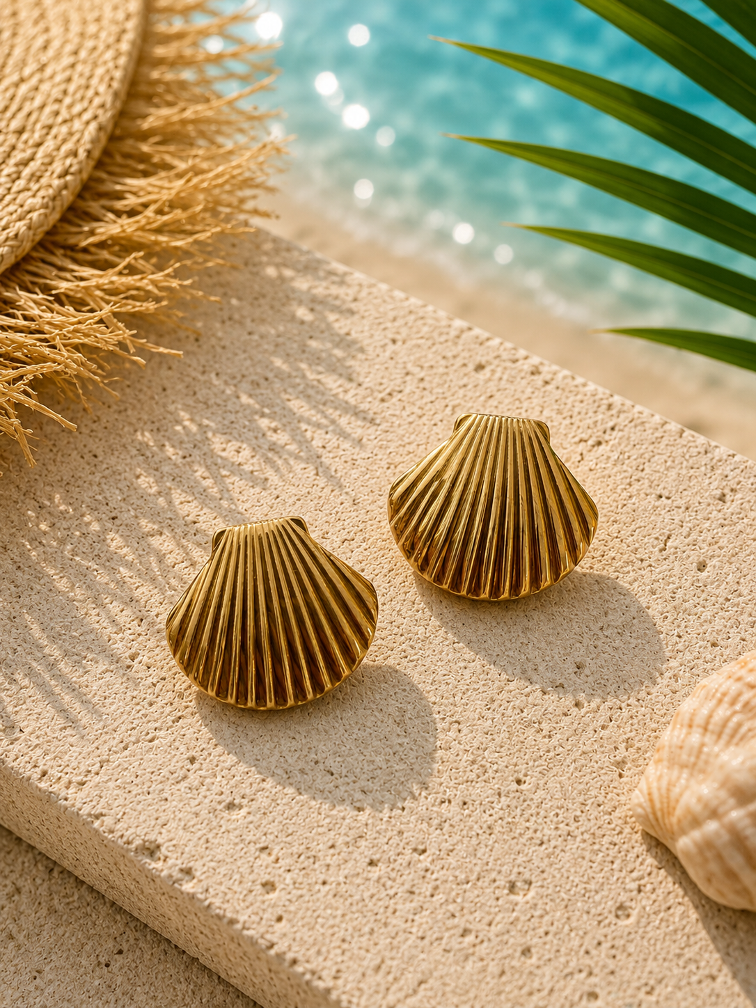 Shell earrings 🐚
