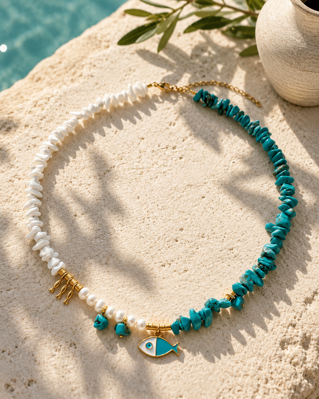 Mykonos pendant 2🩵