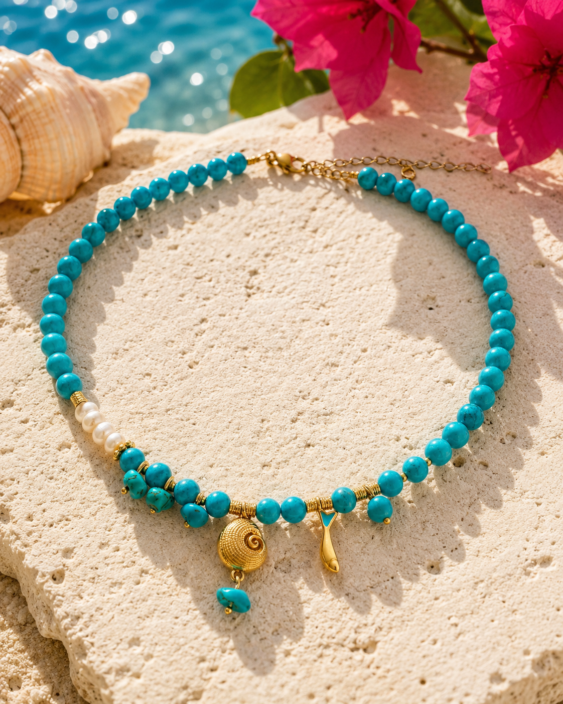 Mykonos pendant 1 🩵