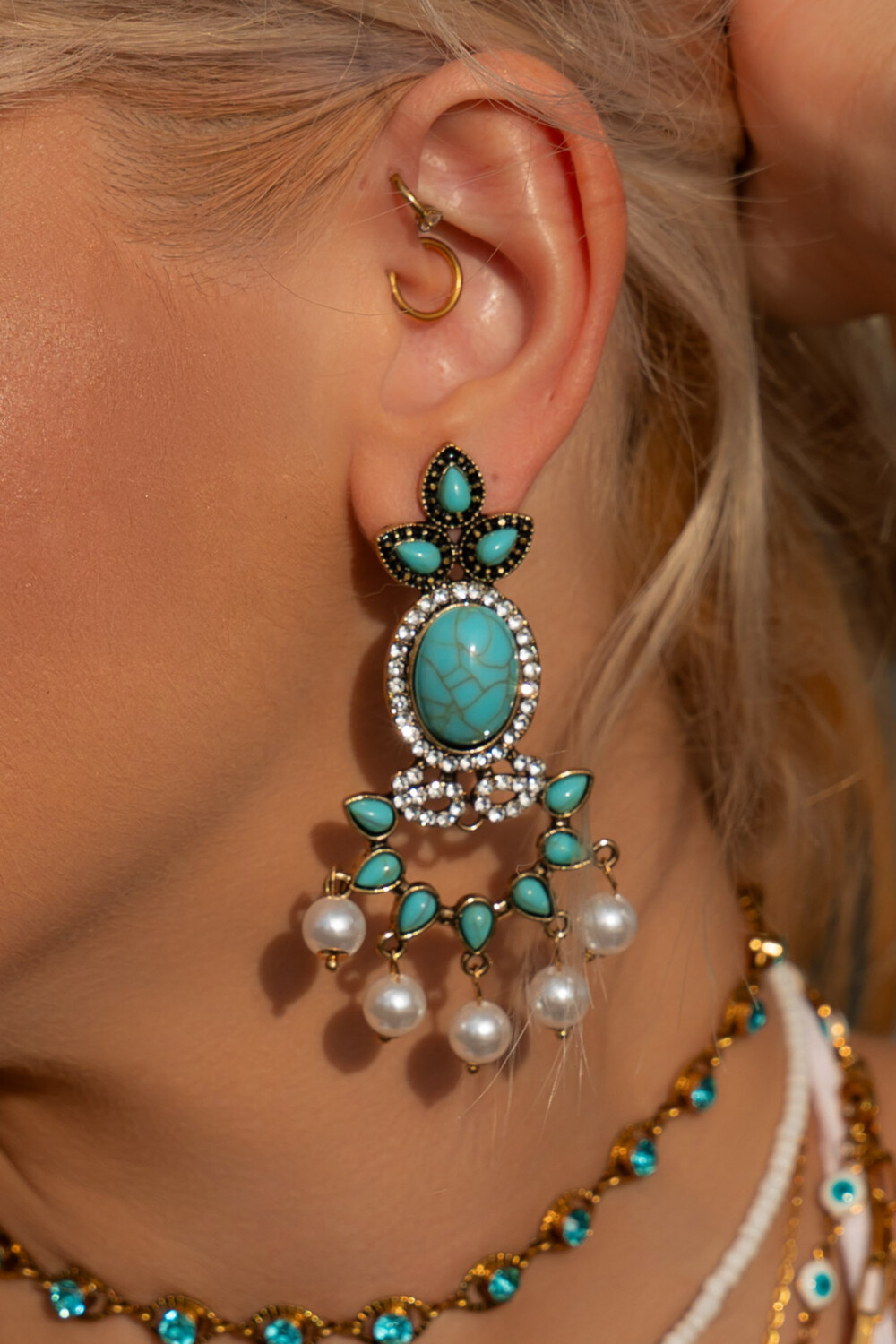 Ios earrings 🩵